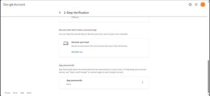 app password main